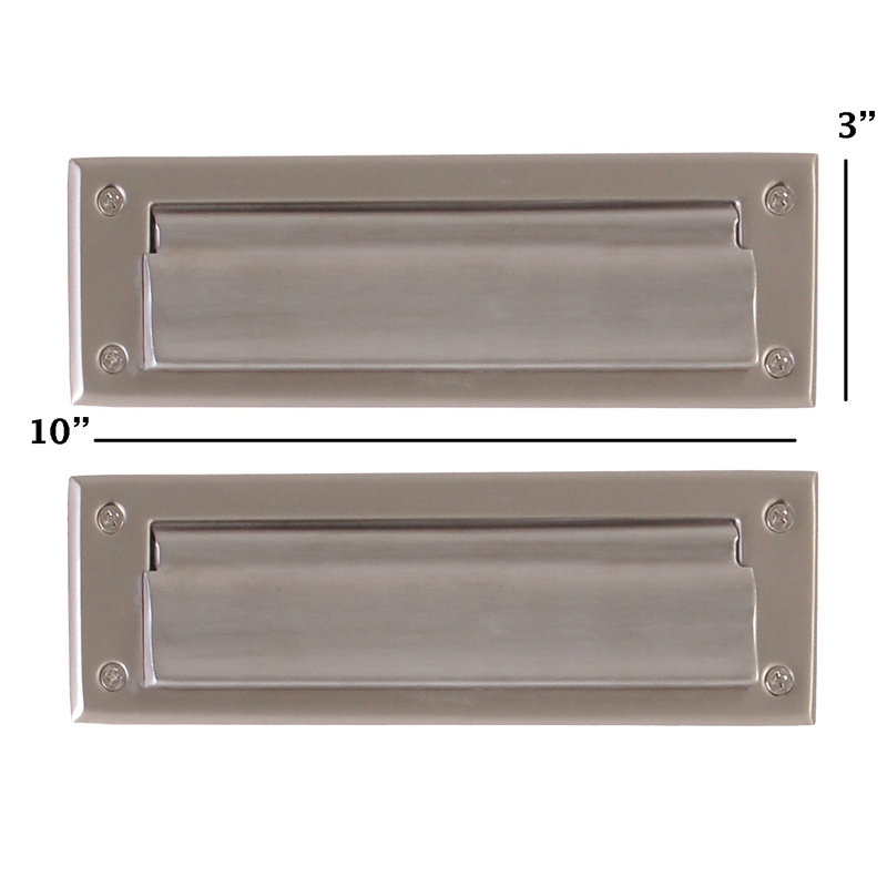 BRASS Accents Brass Mail Slot & Reviews Wayfair